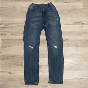Classic Blue Jeans. Wonder Nation Kids 10 Slim. Adjustable Waist.